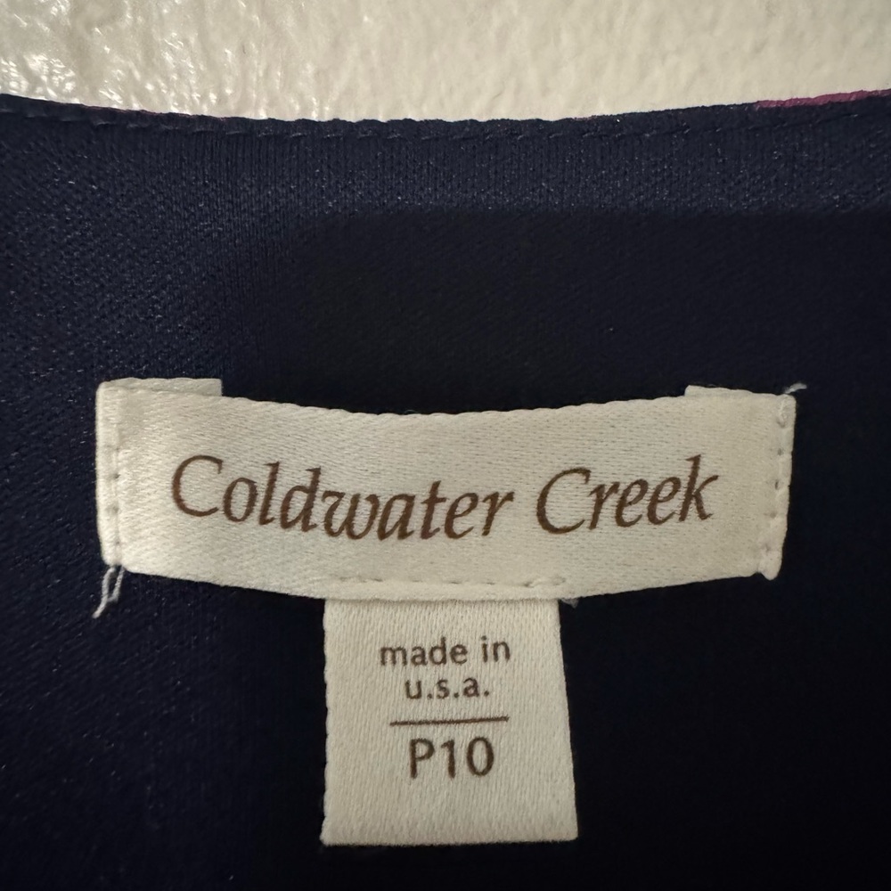 Coldwater Creek purple and blue - Picture 3 of 15